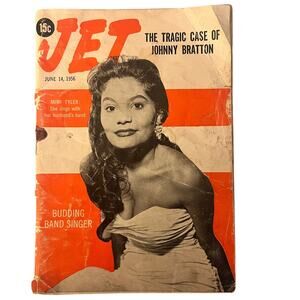 Vintage Jet Magazines - June 14, 1956 Mimi Tyler / Tragic Case of Johnny Bratton